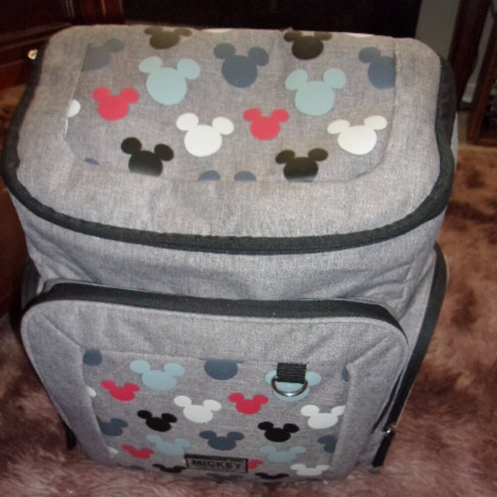 Disney’s Mickey Deluxe baby backpack diaper bag